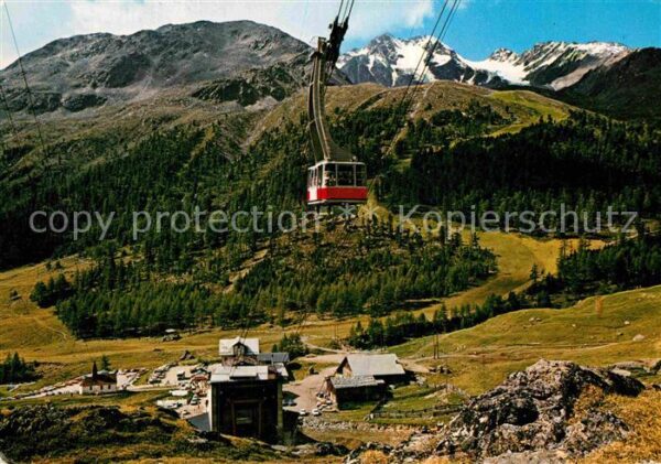 Seilbahn Schnalstaler Gletscherbahn Kurzras Salu