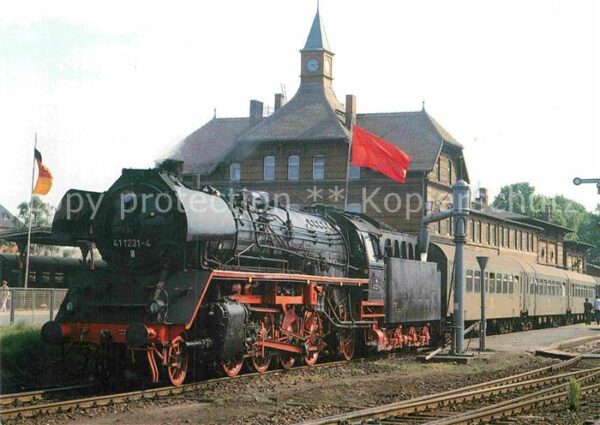 Lokomotive Einheitsgüterzuglokomotive 411231-4 Bah