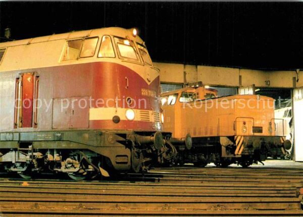 Lokomotive Diesellokomotiven 228704-3 und 344007-0