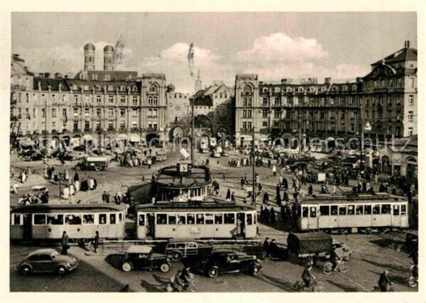 Strassenbahn München Karlsplatz Karlstor