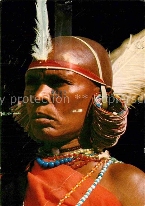 Typen Afrika Kikuyu Woman