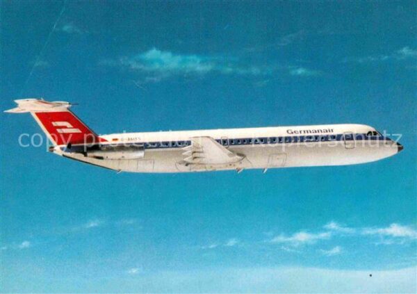 Flugzeuge Zivil Germanair BAC 1-11/500