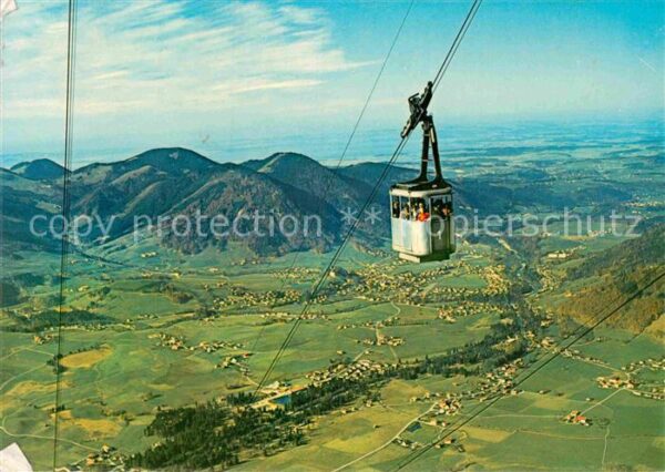 Seilbahn Rauschberg Ruhpolding Chiemgau