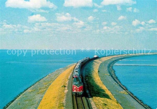 Eisenbahn Hindenburgdamm Sylt