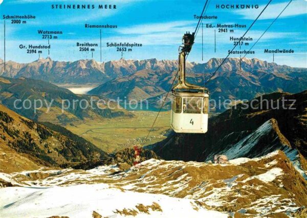 Seilbahn Gletscherbahn Kaprun-Kitzsteinhorn Kref