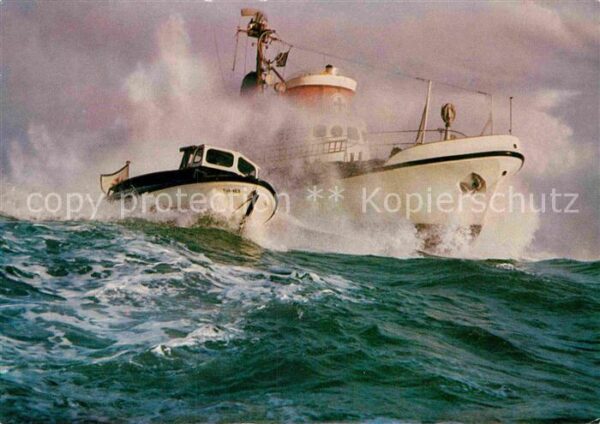 Motorboote Seenot-Rettungskreuzer Tochterboot