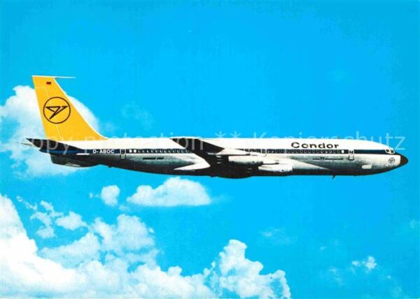 Flugzeuge Zivil Condor Intercontinetal-Jet Boeing 707-4