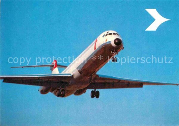 Flugzeuge Zivil Austrian Airlines Douglas DC-9 Super 80