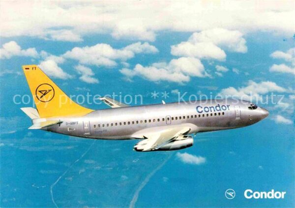 Flugzeuge Zivil Condor Europa-Jet Boeing 737-230