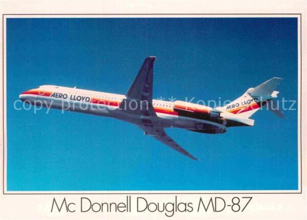 Flugzeuge Zivil Aero Lloyd Mc Donnell Douglas MD-87