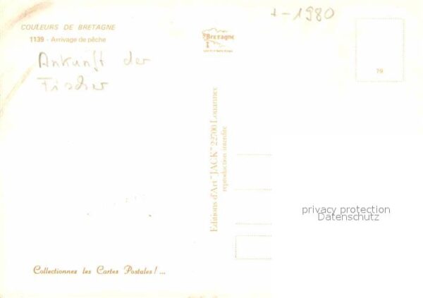Fischerei Arrivage de Peche Bretagne – Bild 2