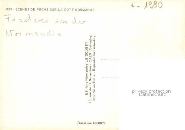 Fischerei Peche Cote Normande – Bild 2