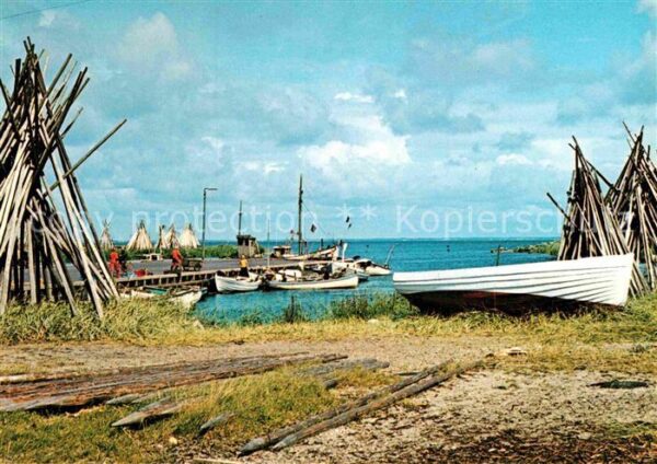 Boote Hvide Sande Hafen der Deutsche