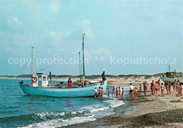 Fischerei Fischerboot Vorupor Danmark