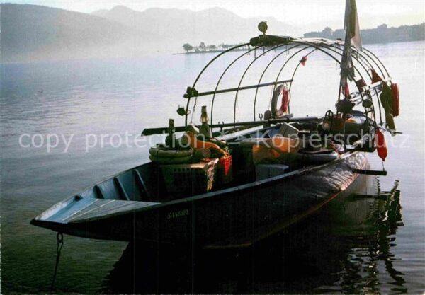 Boote Fischerboot Lago Maggiore Barca da Pesc