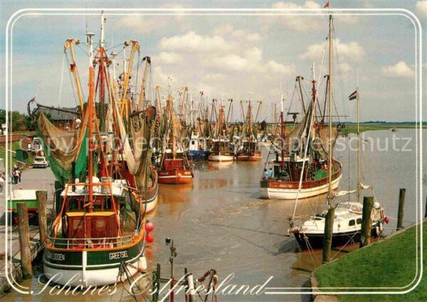 Fischerei Fischkutter Greetsiel Kutterhafen