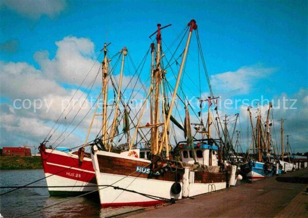 Fischerei Fischkutter Husum Nordsee Kutterhafen