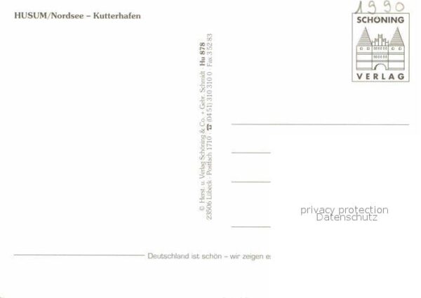Fischerei Fischkutter Husum Nordsee Kutterhafen – Bild 2