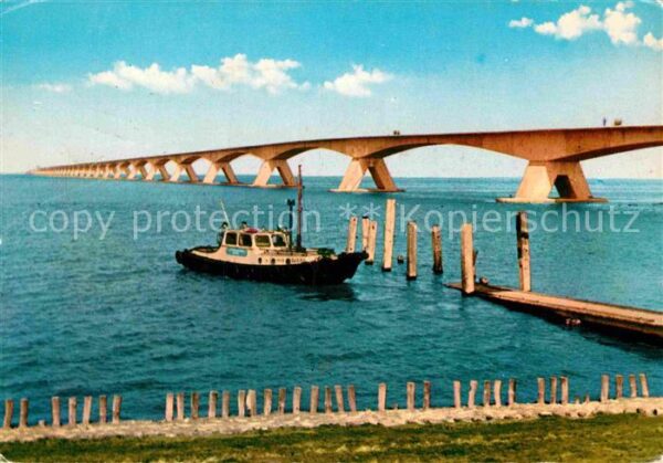 Bruecken Bridges Ponts Zeelandbrug Noord Beveland Schouwen Dui