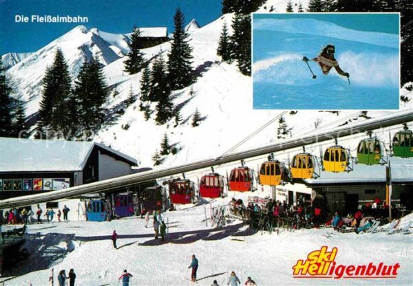 Seilbahn Fleissalm Heiligenblut Mittelstation-Ro