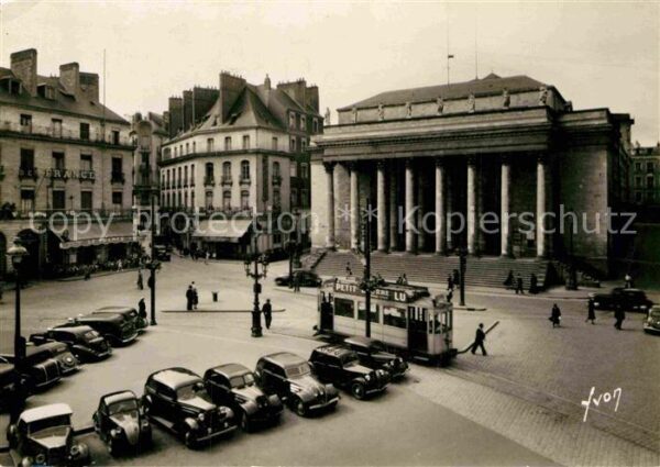 Strassenbahn Nantes Place Theatre Graslin