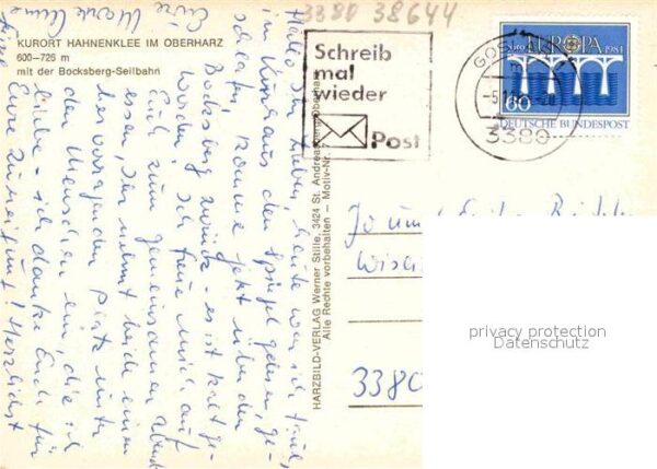Seilbahn Bocksberg Hahnenklee – Bild 2