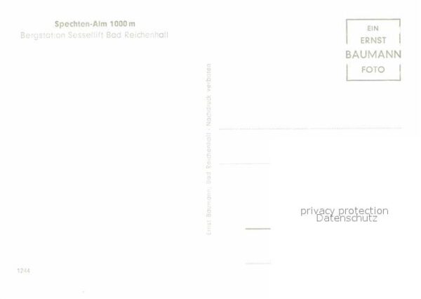 Sessellift Stadtberg Bad Reichenhall Spechten-Alm – Bild 2