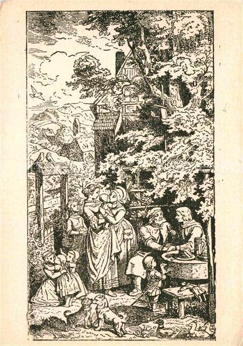 Richter Ludwig Besuch auf dem Lande