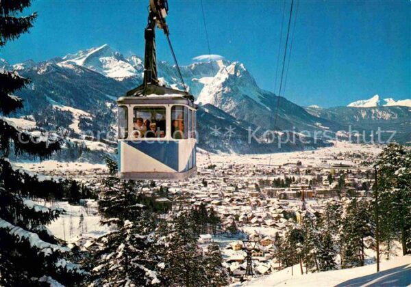 Seilbahn Wankbahn Garmisch-Partenkirchen Zugspit