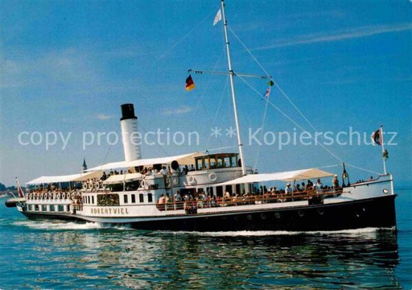 Dampfer Seitenrad Raddampfer Hohentwiel