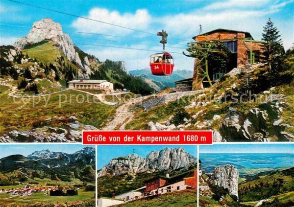 Seilbahn Kampenwand Bergstation Berggasthof West