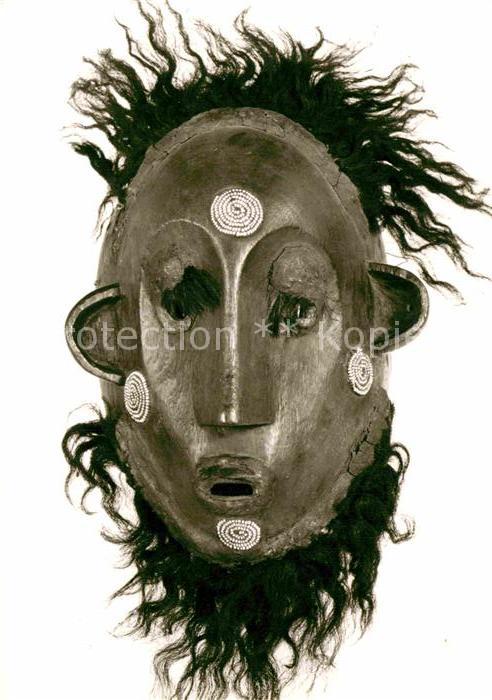 Typen Afrika Maske Makonde Tanzania
