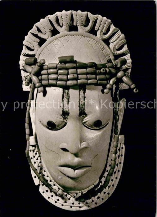 Typen Afrika Elfenbeinmaske Brustschmuck Gürtelanhän