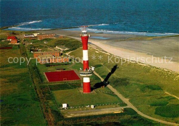 Leuchtturm Lighthouse Fliegeraufnahme Insel Wangerooge