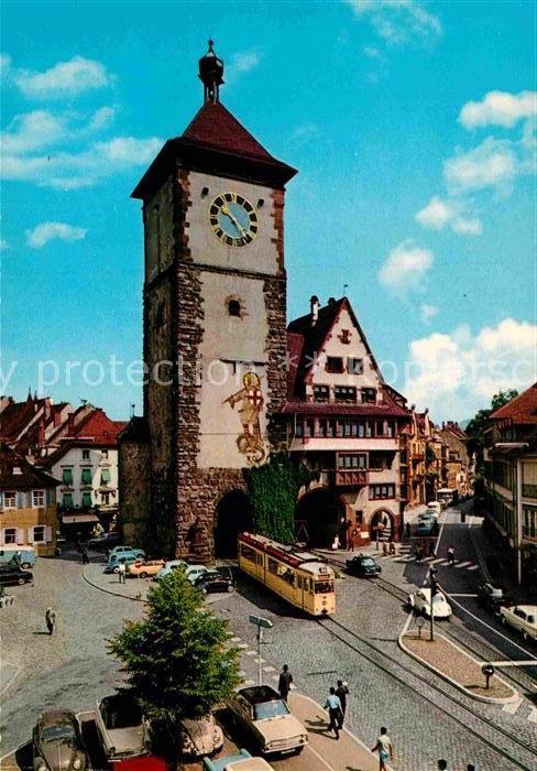 Strassenbahn Freiburg im Breisgau Schwabentor