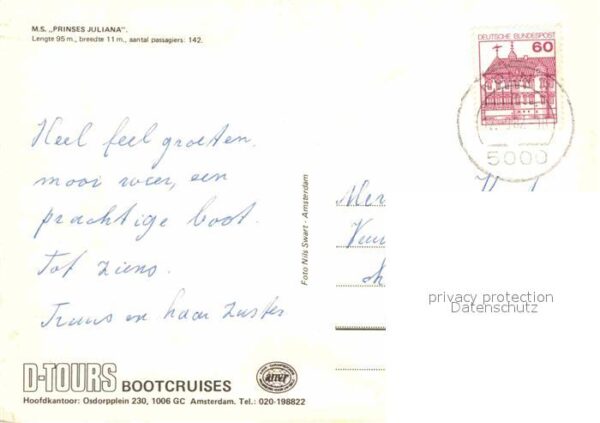 Motorschiffe M.S. Prinses Juliana – Bild 2