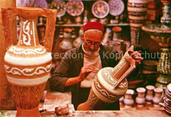 Toepfern Decorateur de poterie Nabeul