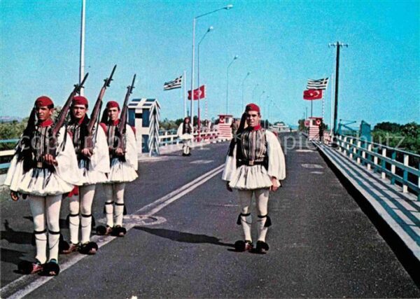 Leibgarde Wache Griechenland Ferrai Pont de la Douane