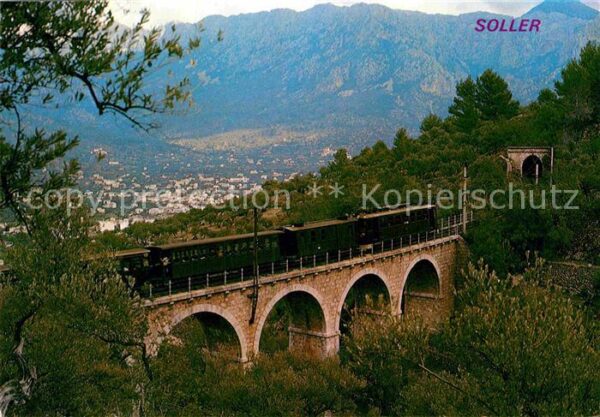 Eisenbahn Soller Mallorca Vista General