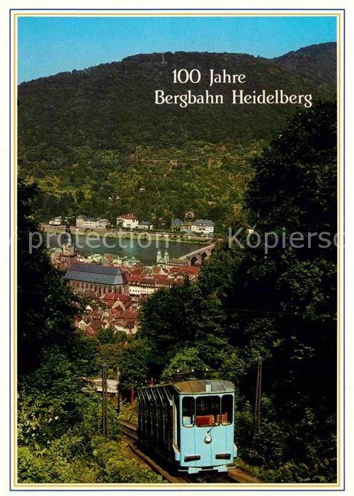 Bergbahn 100 Jahre Bergbahn Heidelberg