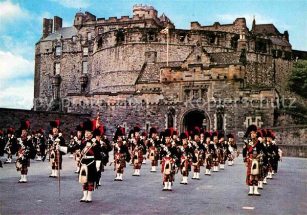 Leibgarde Wache Pipe Band 1st Battalion Black Watch Edi