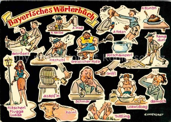 Humor Bayerisches Wörterbuch