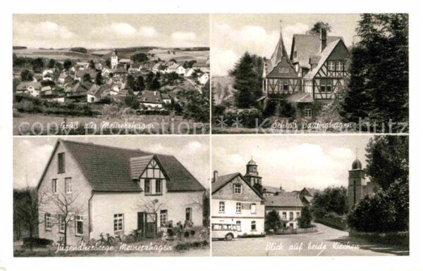Meinerzhagen Panorama Luftkurort Schloss Badinghagen