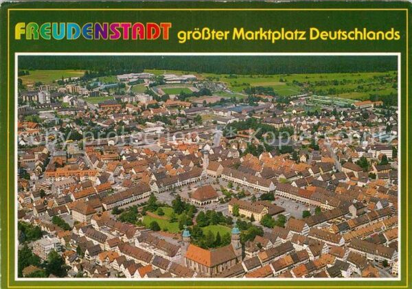 Freudenstadt Marktplatz Höhenluftkurort Wintersportp
