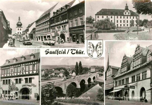 Saalfeld Saale Blankenburger Strasse Schloss Historisc