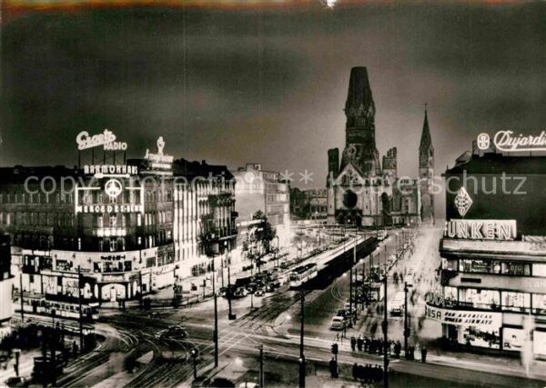 Berlin Kurfürstendamm Kaiser Wilhelm Gedächtni