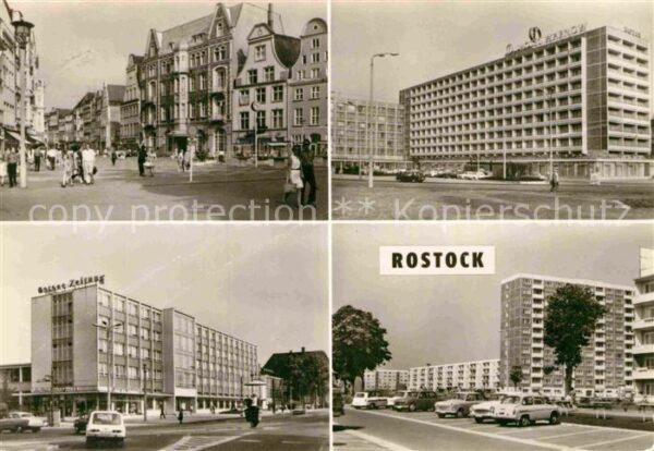 Rostock Kröpeliner Strasse Interhotel Warnow Ri