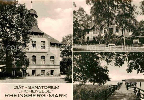 Rheinsberg Diät Sanatorium Hohenelse
