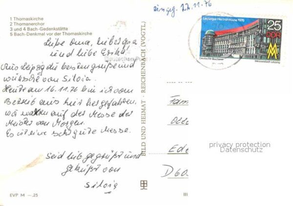 Leipzig Thomaskirche Thomanerchor Musik Bach Ge – Bild 2
