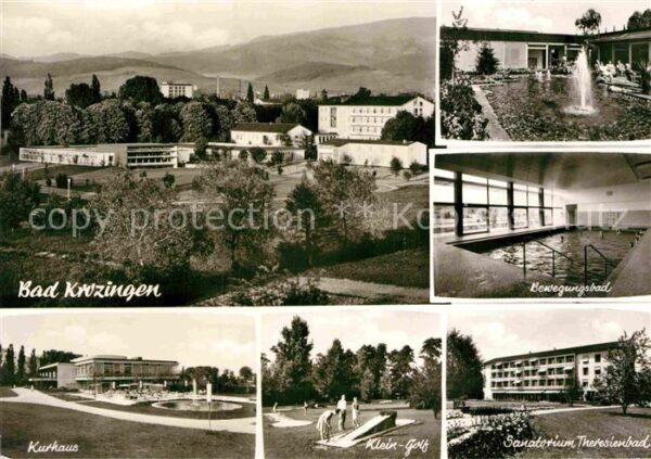 Bad Krozingen Thermalkurort Kurhaus Kleingolf Sanator